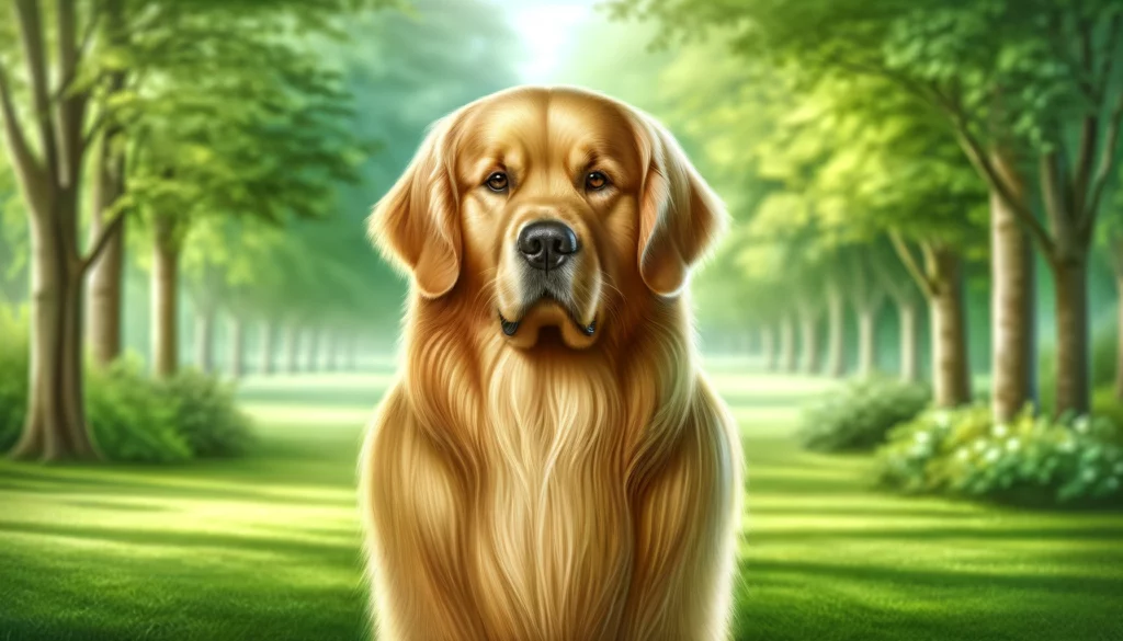 caracteristique physique golden retriever