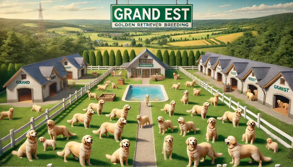 elevage golden retriever grand est