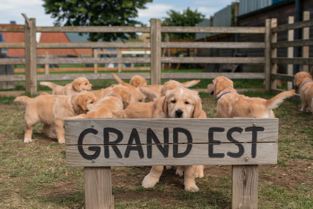 elevage golden retriever grand est