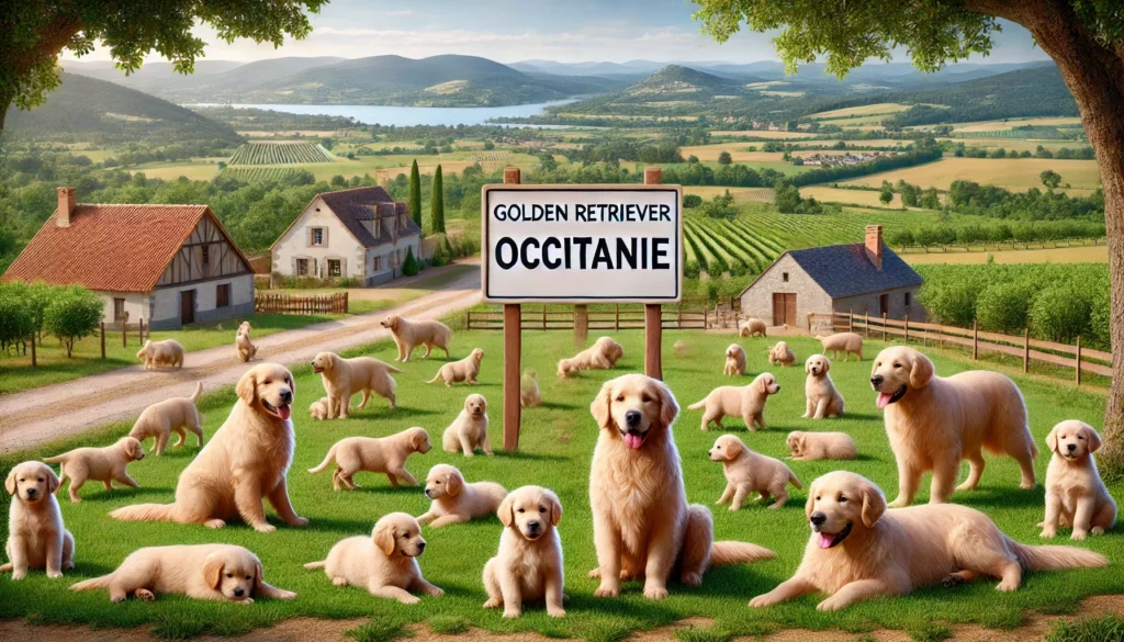 elevage golden retriever occitanie