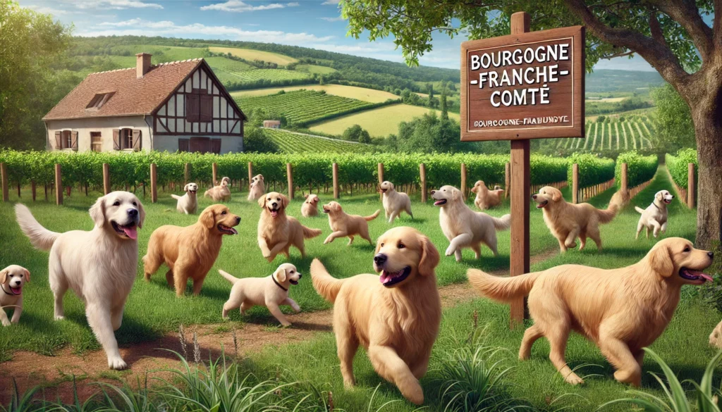 elevage golden retriever bourgogne franche comte