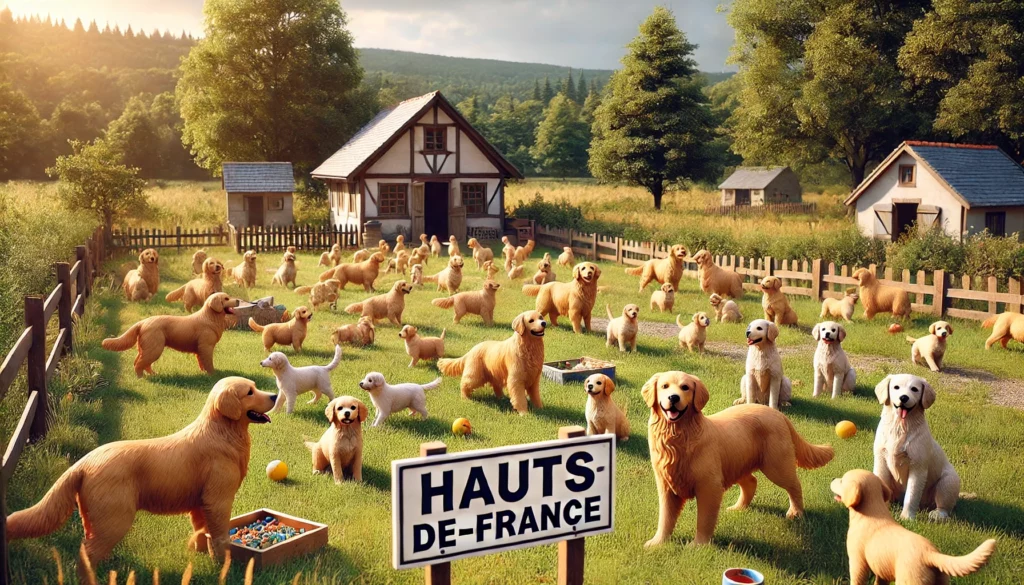 elevage golden retriever hauts de france