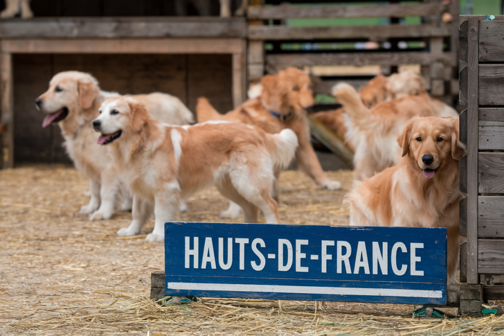 elevage golden retriever hauts de france