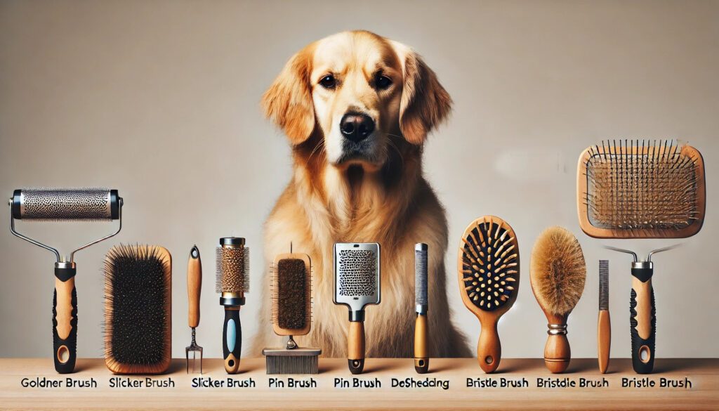 meilleure brosse pour golden retriever