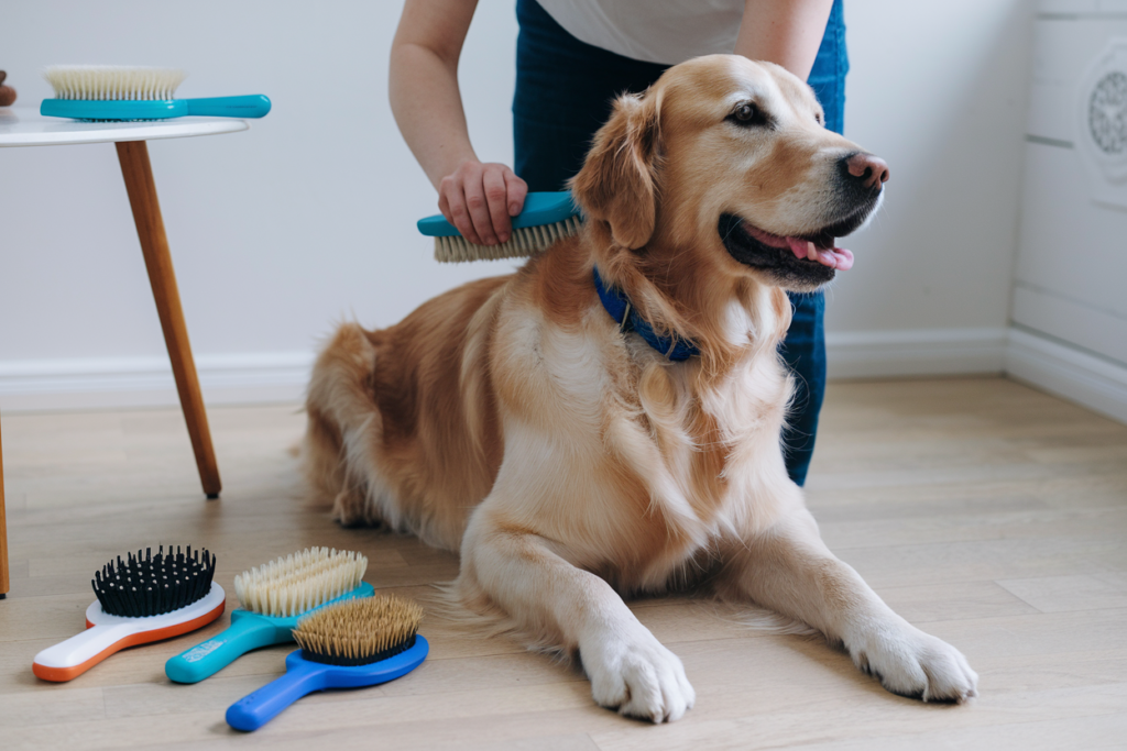 meilleure brosse pour golden retriever