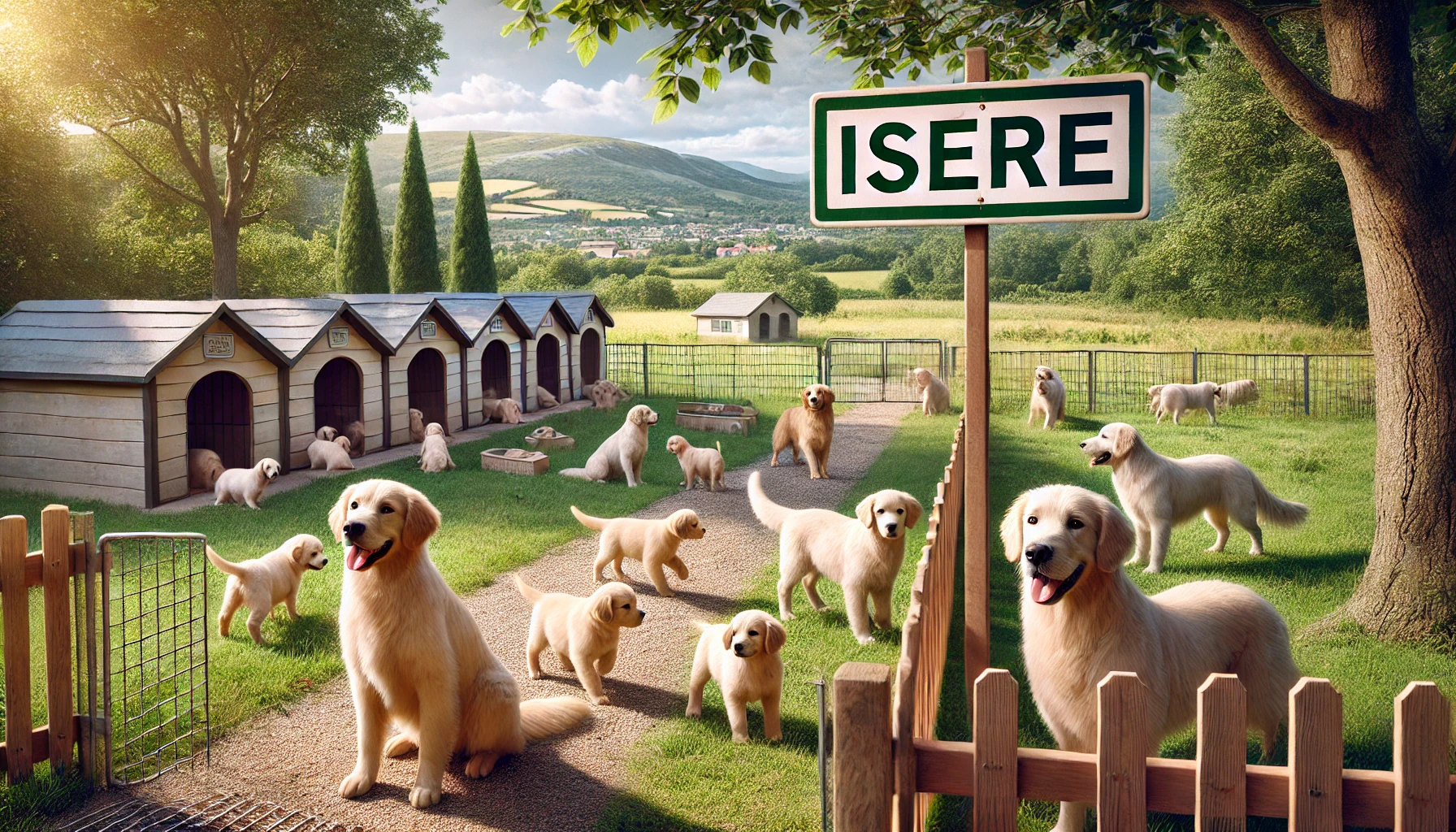 elevage golden retriever isere