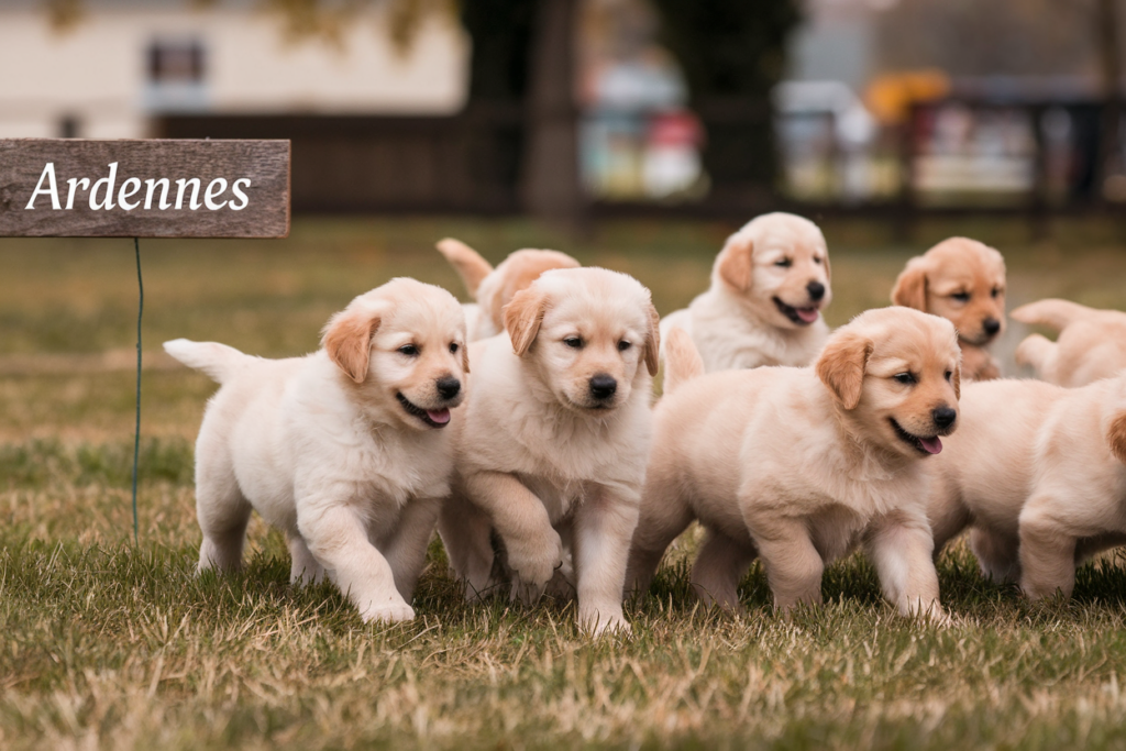 elevage golden retriever ardennes