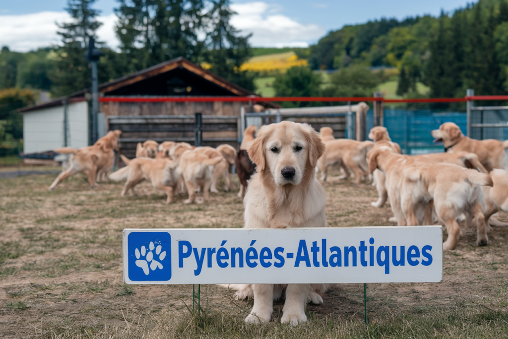 elevage golden retriever pyrenees atlantiques (64)