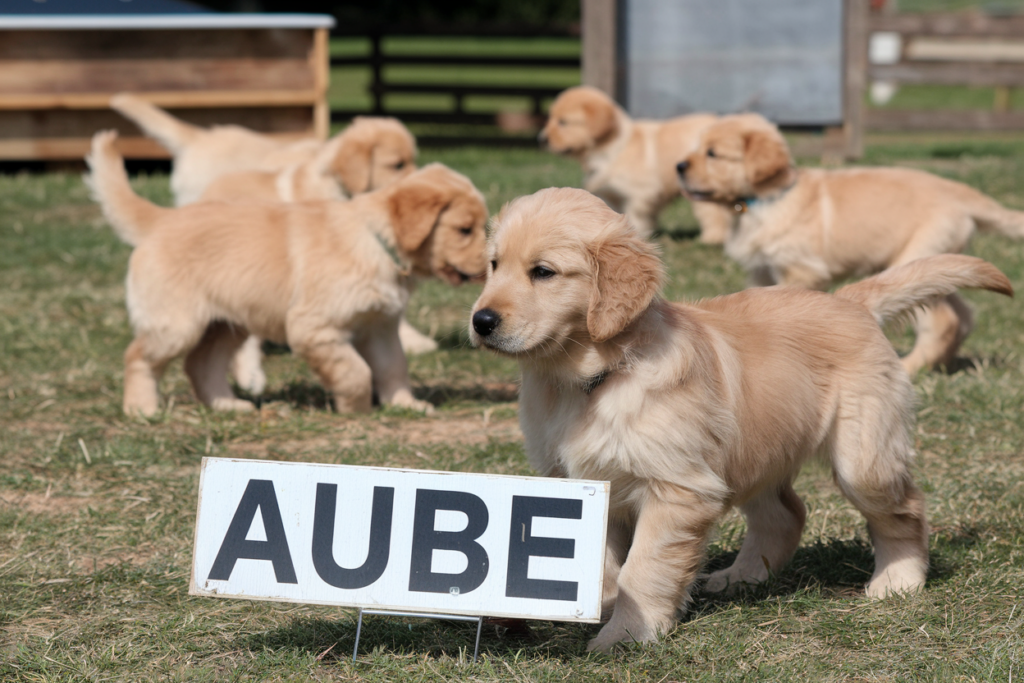 elevage golden retriever aube