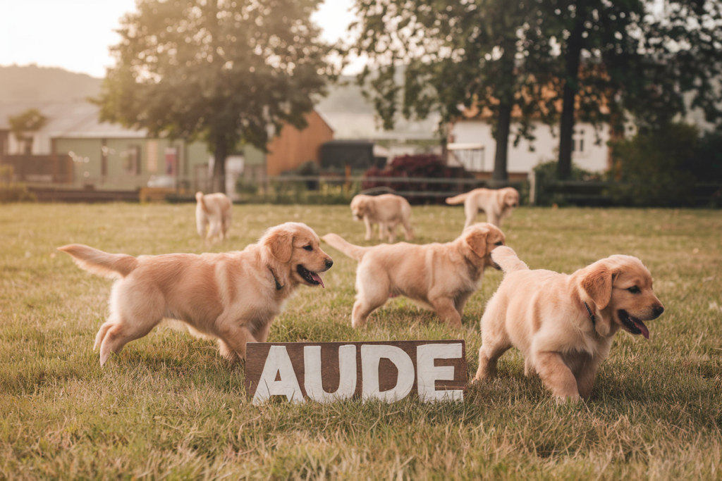 elevage golden retriever aude