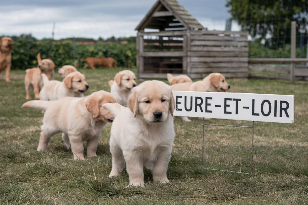 elevage golden retriever eure et loir