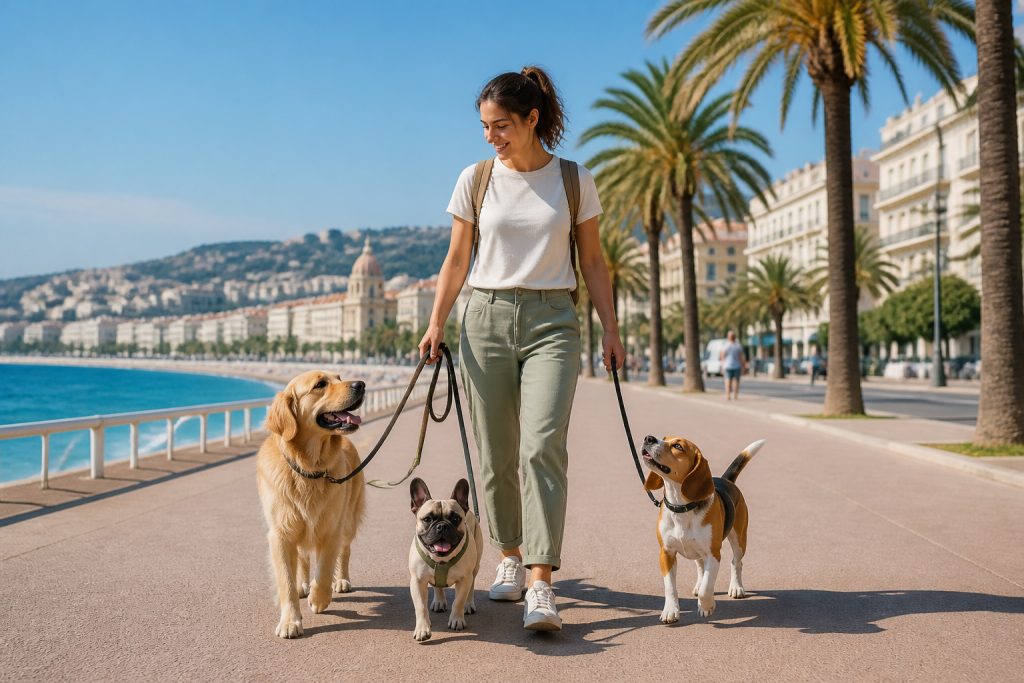 Trouvez le promeneur de chien idéal à Nice : avis et tarifs